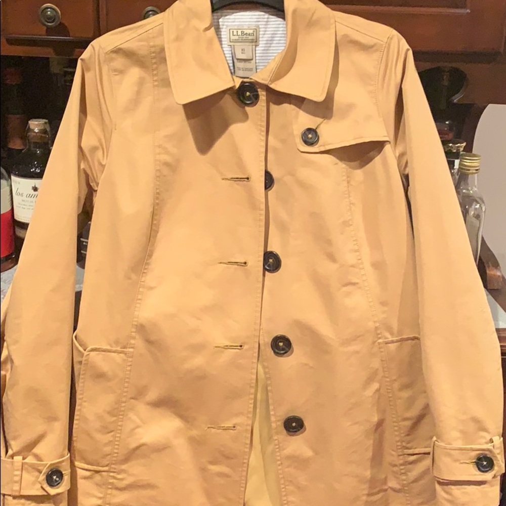 Original LL Bean tench coat.